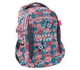 Paso Školní batoh Barbie Flowers