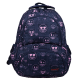 St.RIGHT Školní batoh čtyřkomorový Emoji