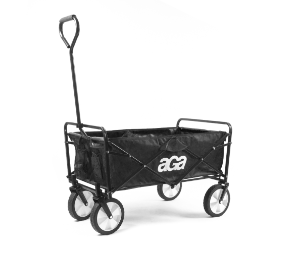 Aga Skládací přepravní vozík MR4610-Black