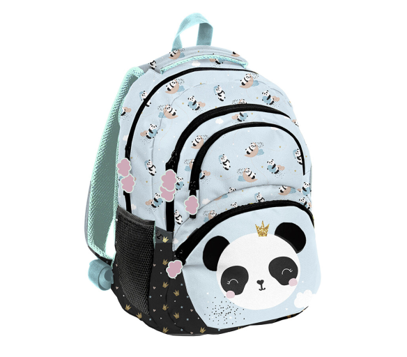 Paso Školní batoh tříkomorový Panda